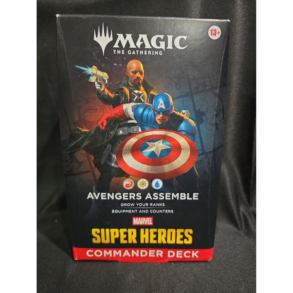 Magic The Gathering: Marvel Super Heroes Avengers Assemble Commander Deck Mtg